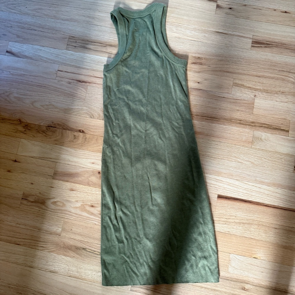 WSLY Green Sheath Halter Mini Dress - Picture 2 of 3